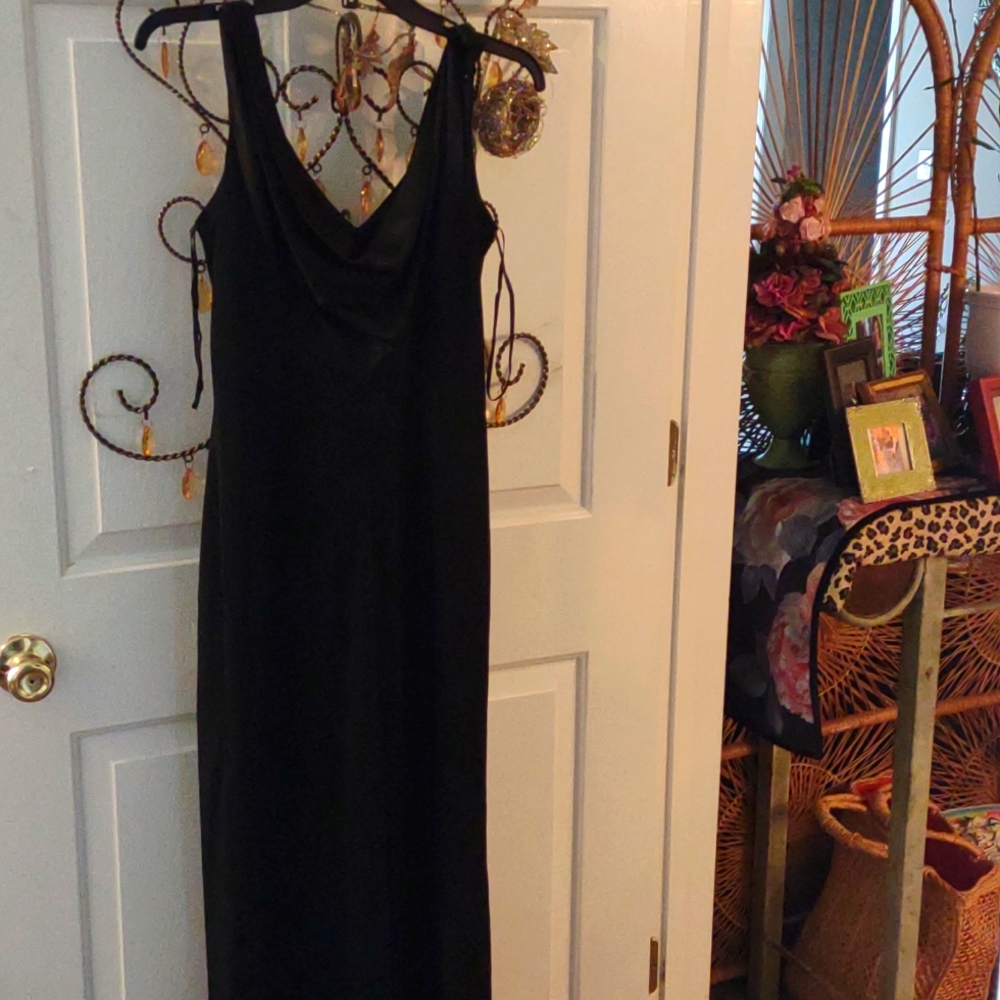 Black Long Evening Gown